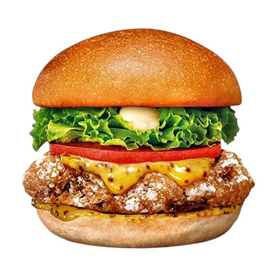 ゼッテリア ZETTERIA人気No.3 【単品】ハニーマスタードチキンバーガー Honey Mustard Chicken Burger