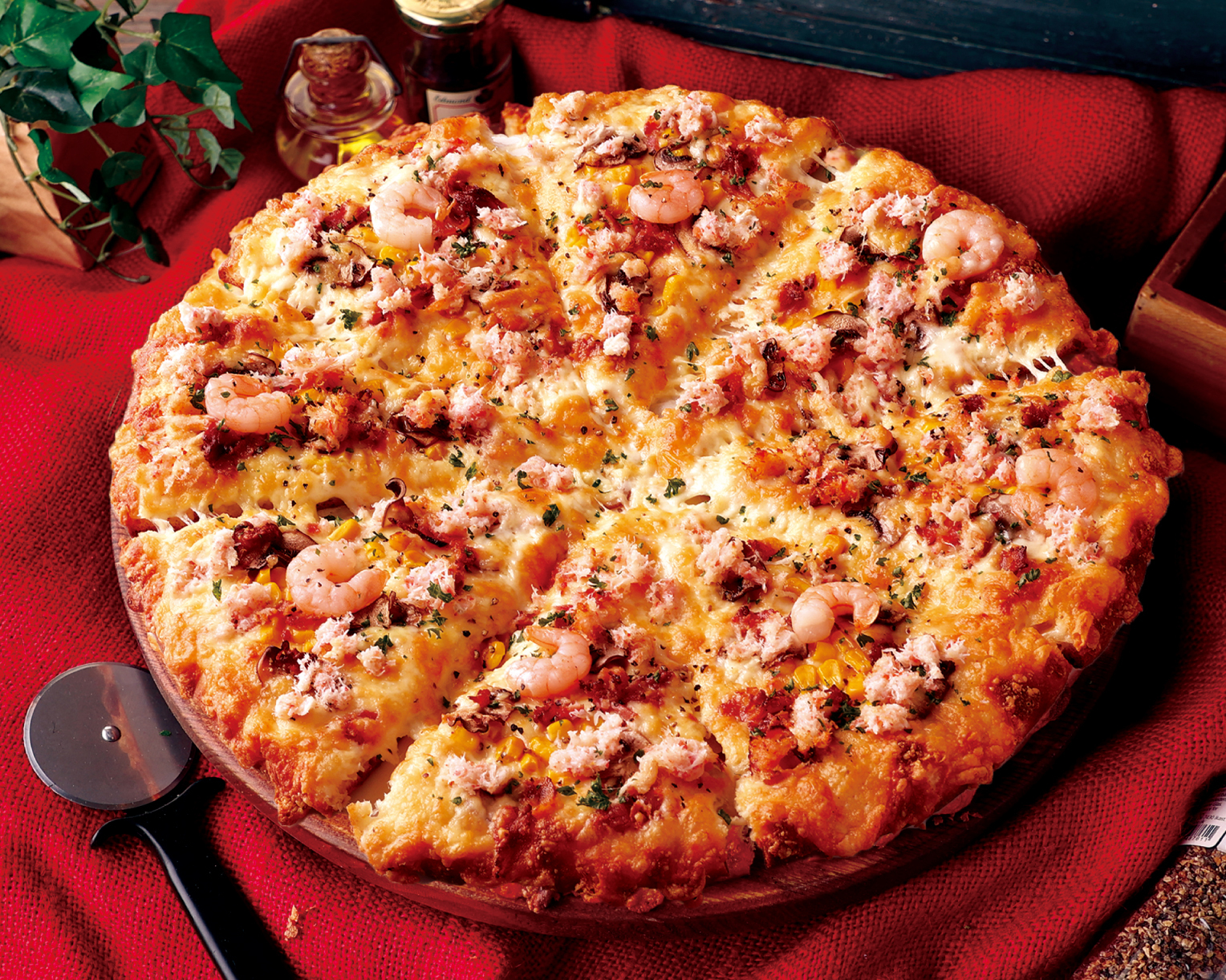 ピザーラスタイル 紅ズワイのウインタークラブ