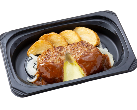 ステーキガスト (おかず)チーズINハンバーグ