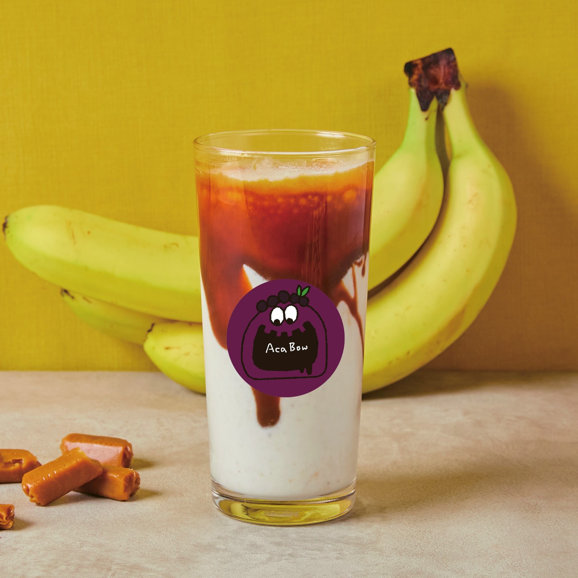 アサイー工房 キャラメルバナナジュース