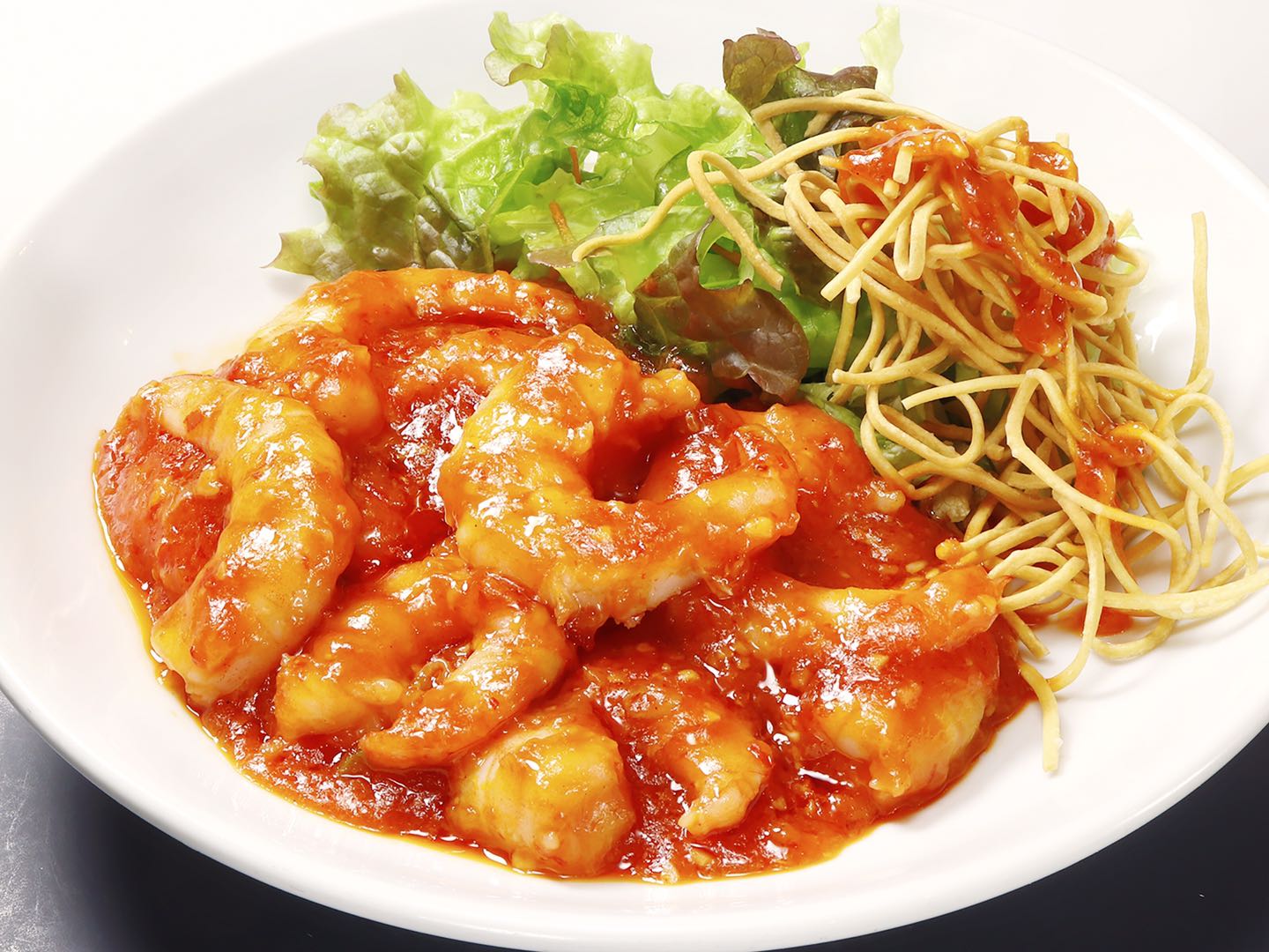 餃子伝説 エビチリ