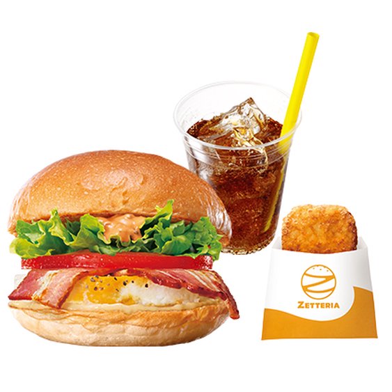 ゼッテリア ZETTERIA 【モーニングセット】BLTエッグサンド BLT & Egg Sandwich Set