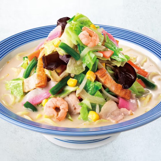 リンガーハット人気No.1 野菜たっぷりちゃんぽん