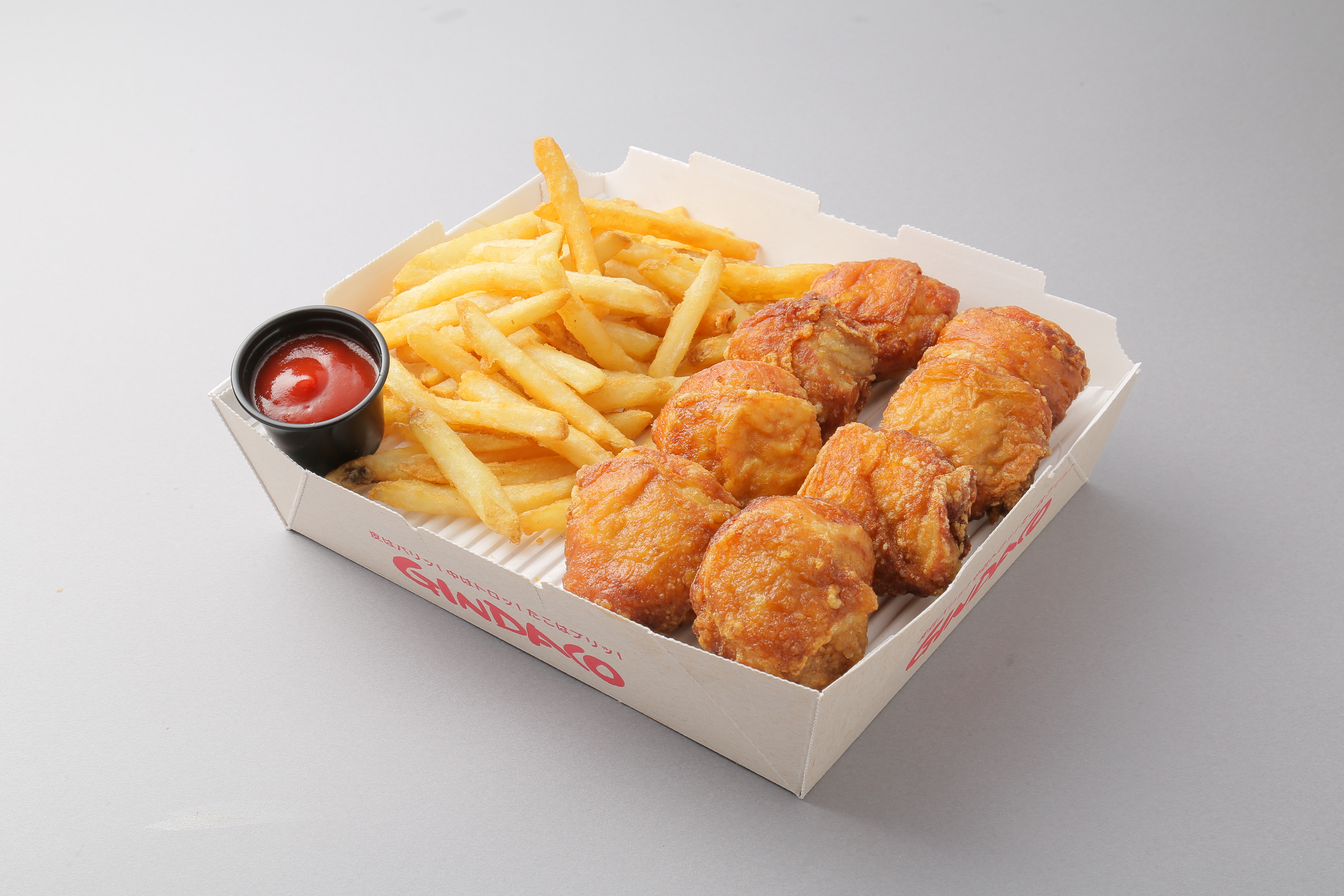築地銀だこ 唐揚げ＆フライドポテト(大)