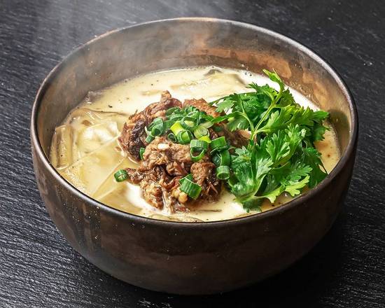 極太麻婆春雨 【白湯】パクチー極太春雨