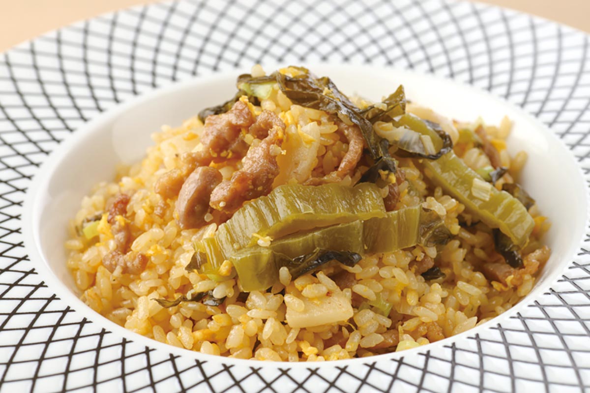 健康中華青蓮 高菜チャーハン