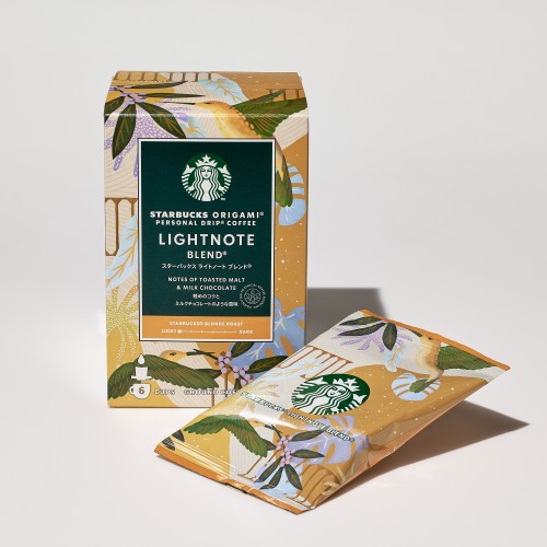 スターバックス スターバックス オリガミ® パーソナル ドリップ® コーヒー スターバックス ライトノート ブレンド® 6袋入り