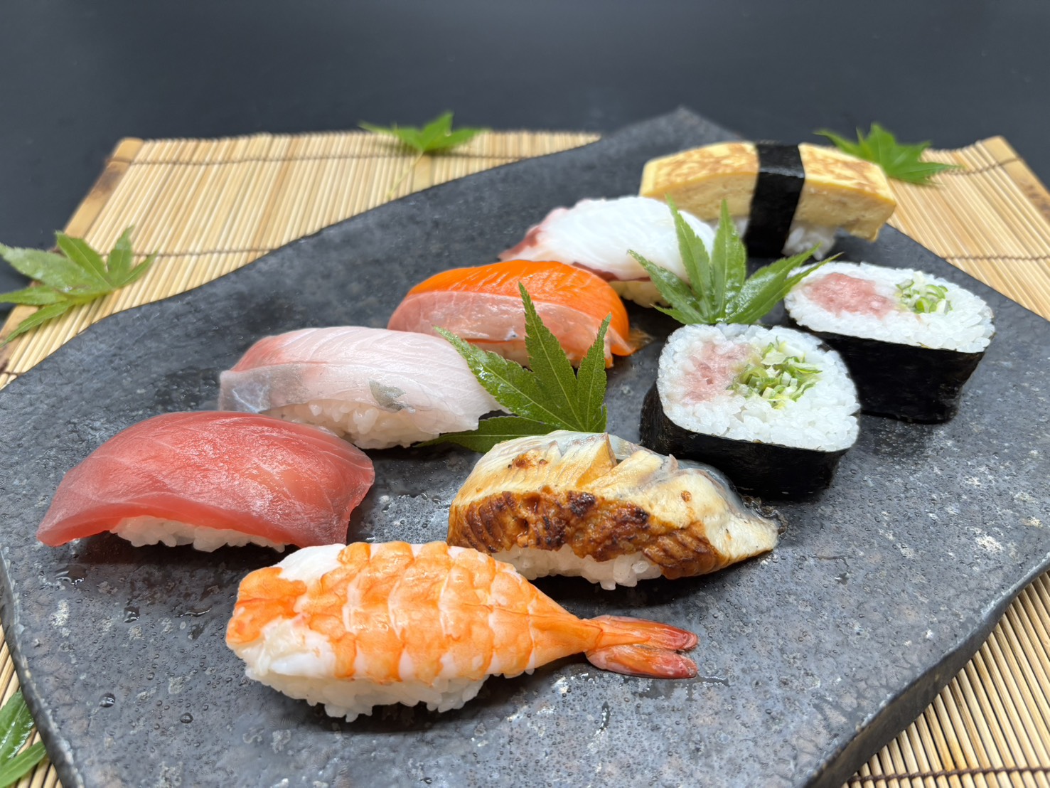 がんこ 寿司盛合せ(花)1人前 Assorted Sushi Platter (Hana) for 1 person