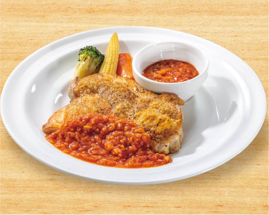 ガスト ジューシー若鶏グリル ガーリックソース