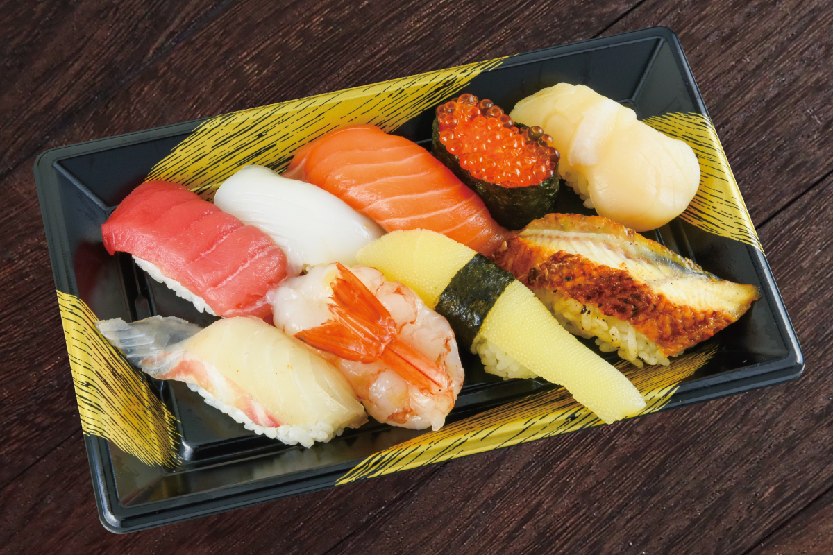 大起水産回転寿司 特上にぎり1人前(9貫)[Extra-Premium Sushi Set(9 Piece)]