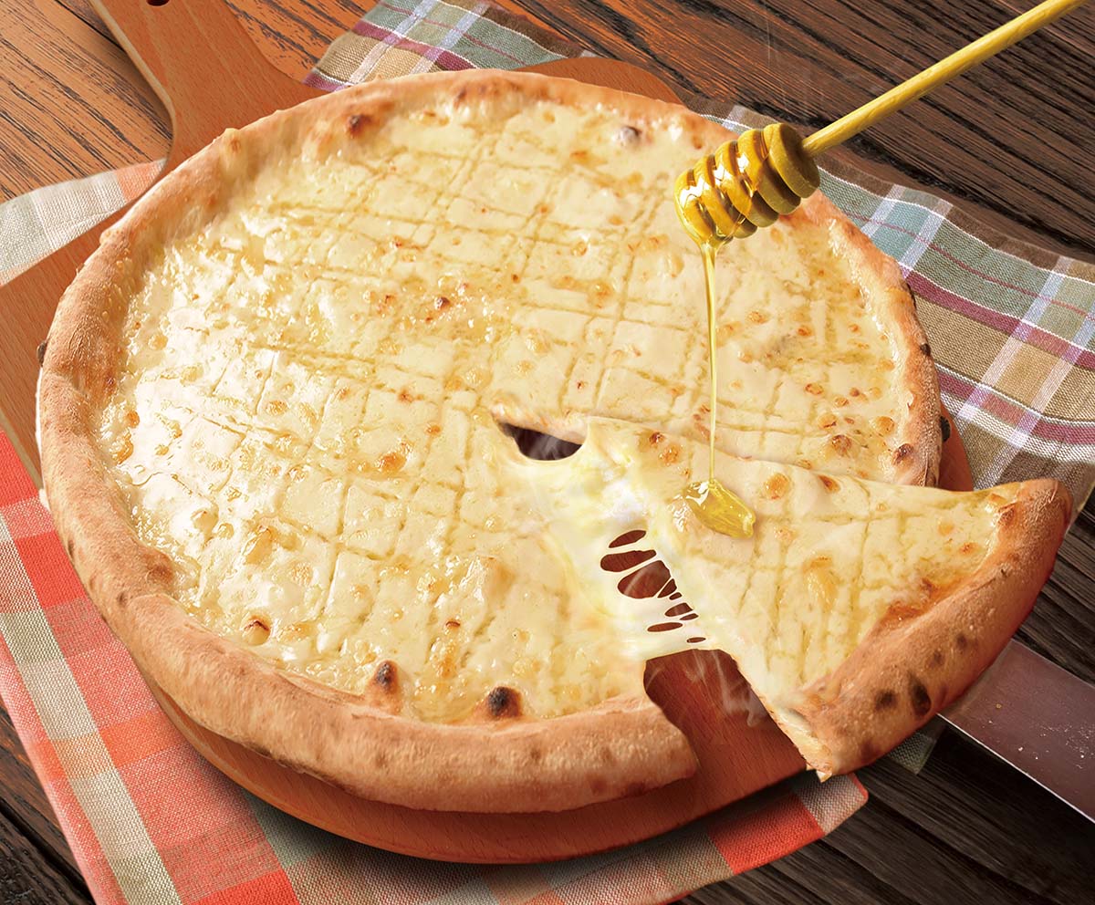 ピッツェリアマリノ 白雪はちみつかけ