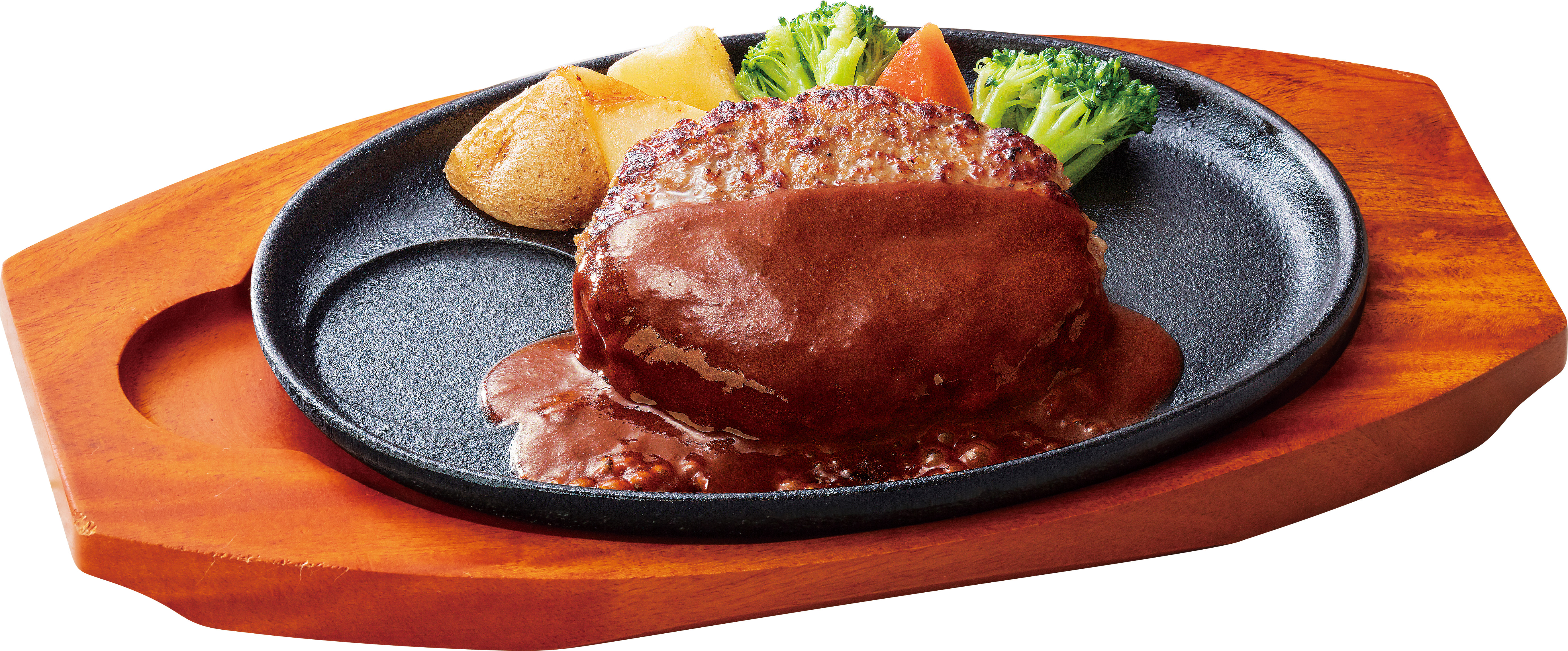 ステーキのどん どんハンバーグ (デミグラスソース)