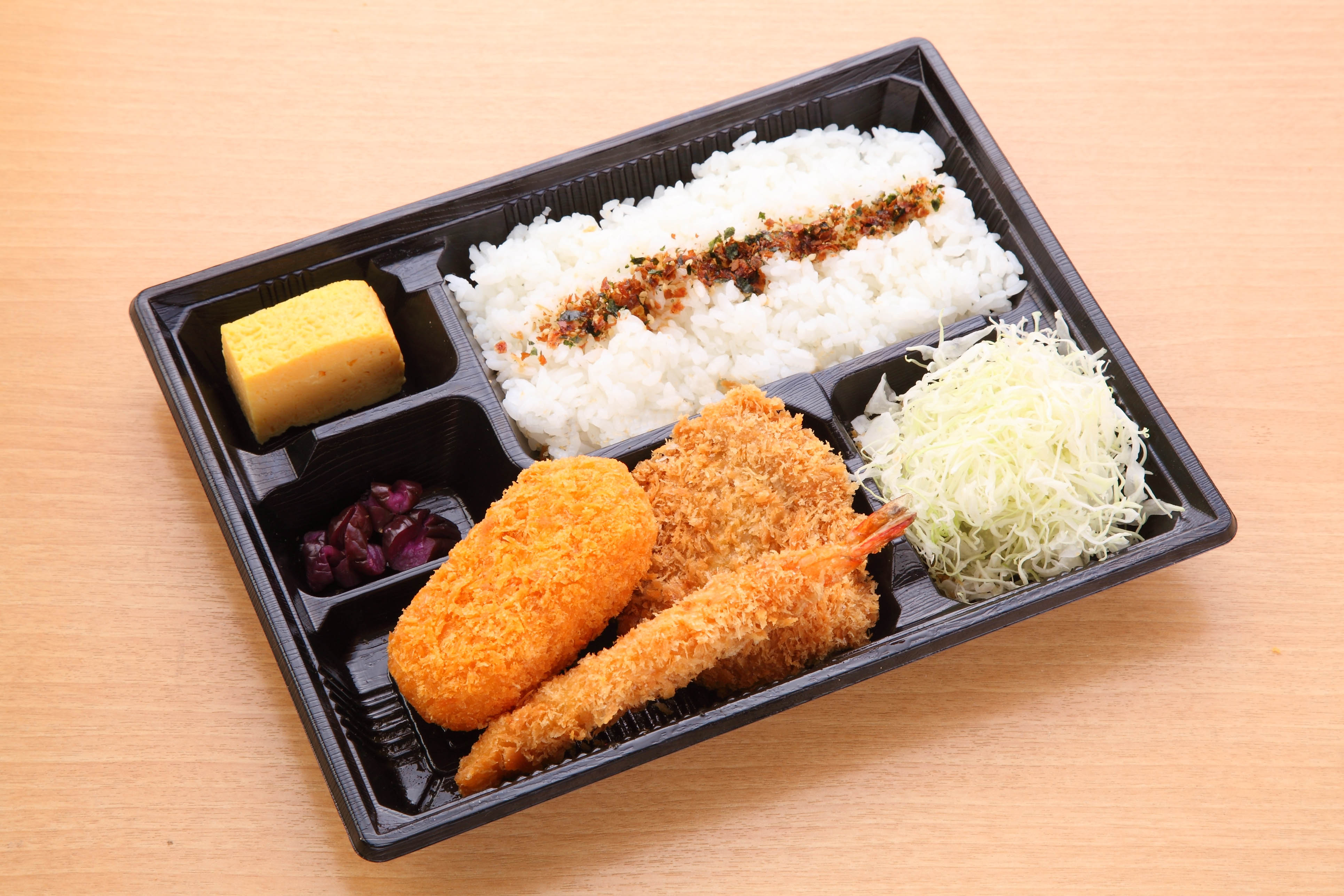 かつ麦 ミックス弁当