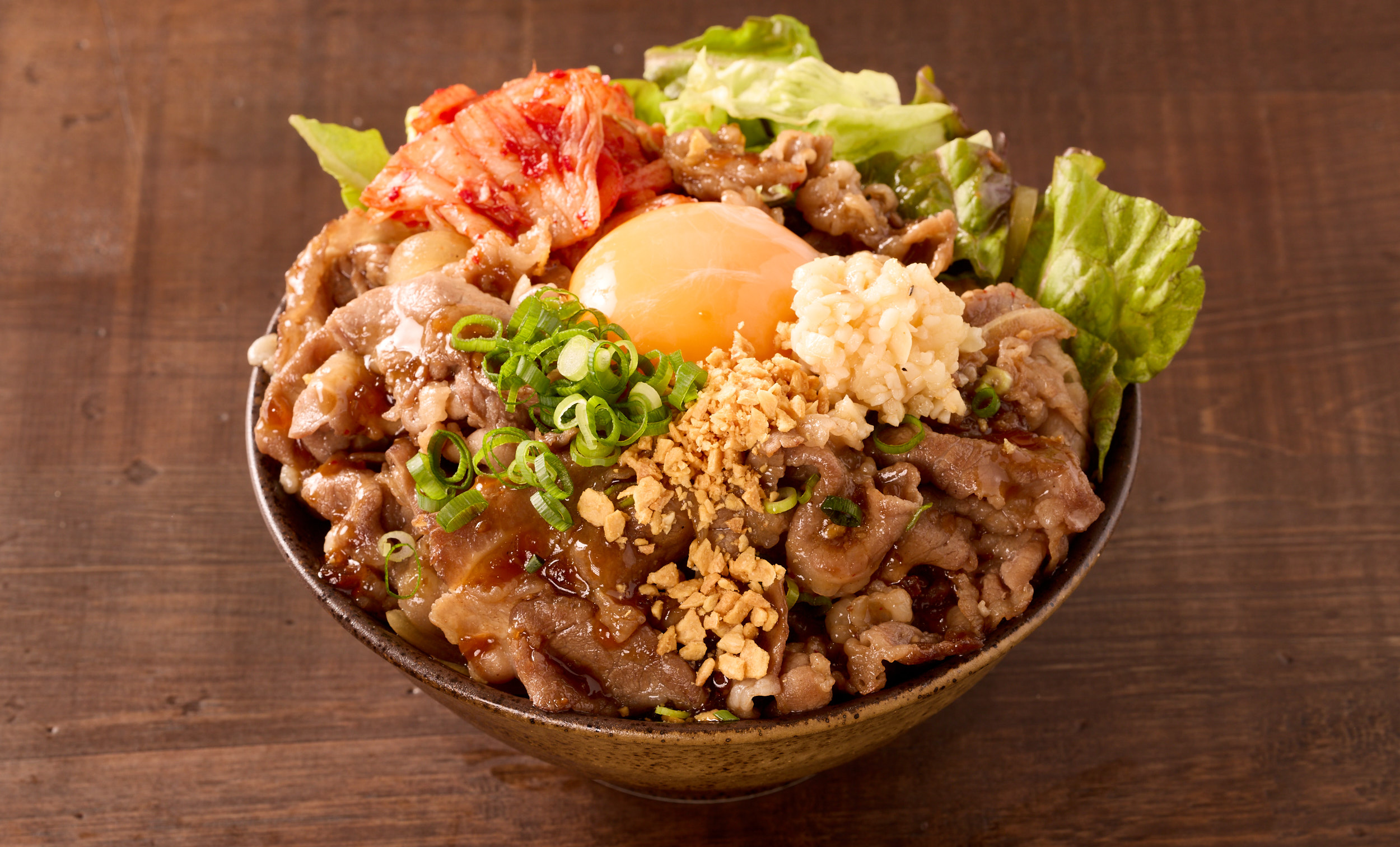 肉テロ!肉たらしくてぎゅう にんにくマシマシの牛カルビスタミナ丼 Garlic Beef Kalbi Stamina Bowl