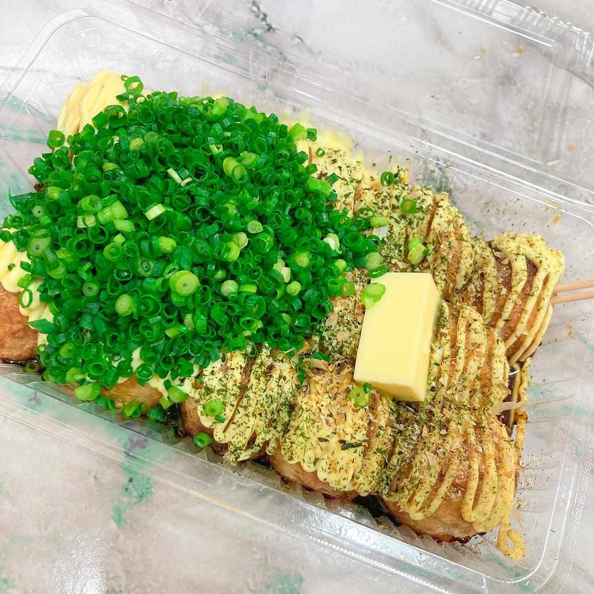 てったこ ネギバター