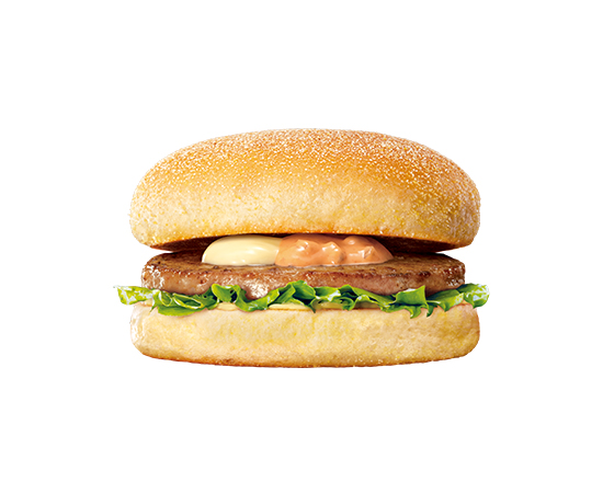 ゼッテリア ZETTERIA 【モーニング単品】シンプルマフィン Sausage Muffin with Lettuce