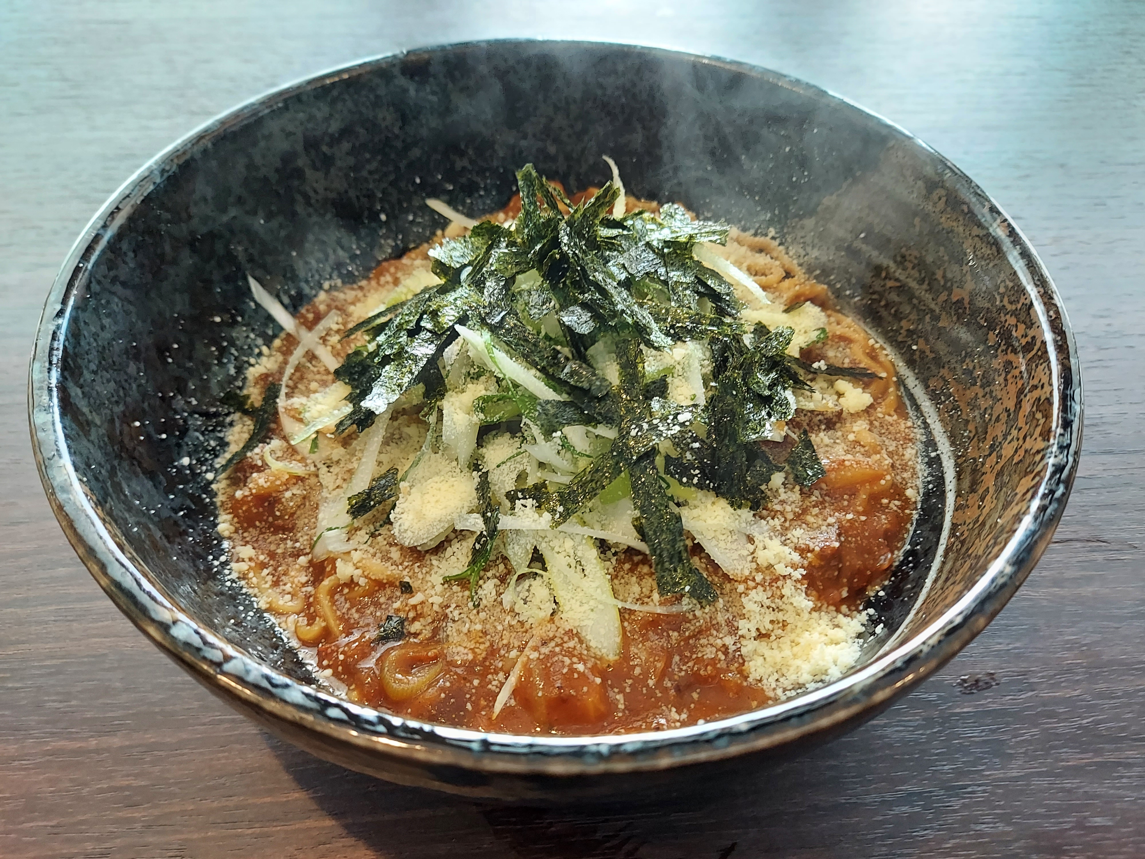 汁なしチーズカレーそば