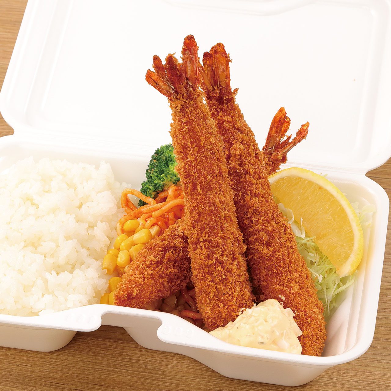 ピノキオ 海老フライ弁当(3本)