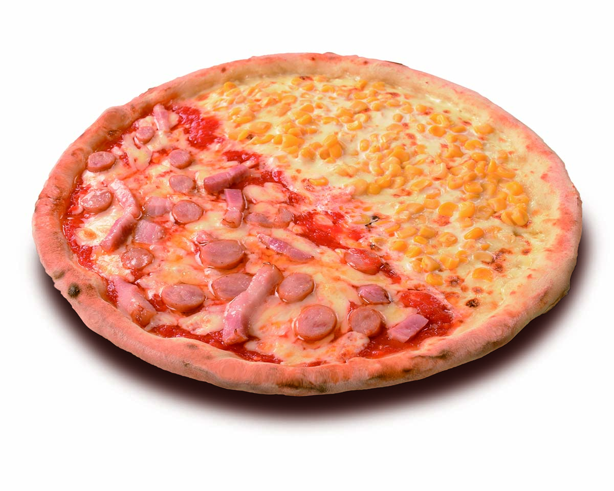 ピッツェリアマリノ クリームコーン＆ベーコンソーセージ