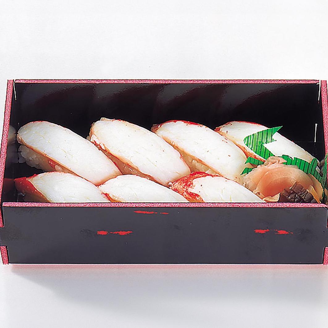 かに道楽 タラバかににぎり折(7貫)