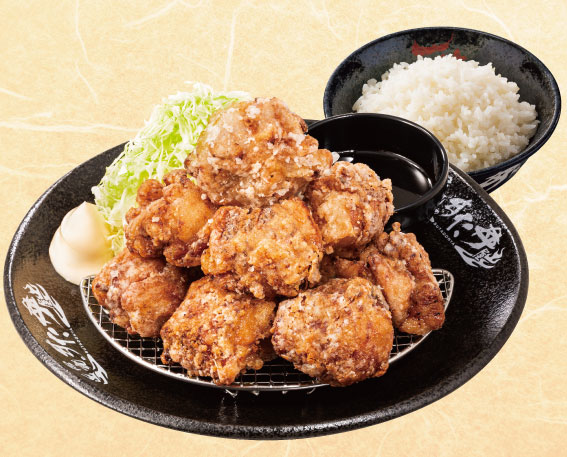 伝説のすた丼屋 すたみな唐揚げ定食【唐揚げ8個】