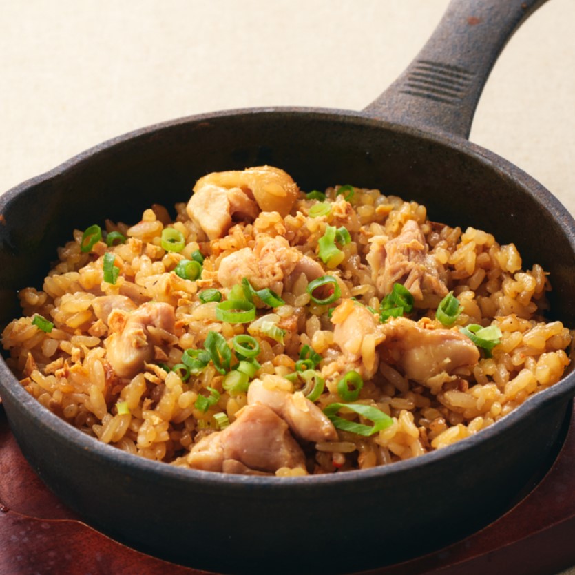 居酒屋土間土間 ガッツリ旨い！チキンガーリックライス