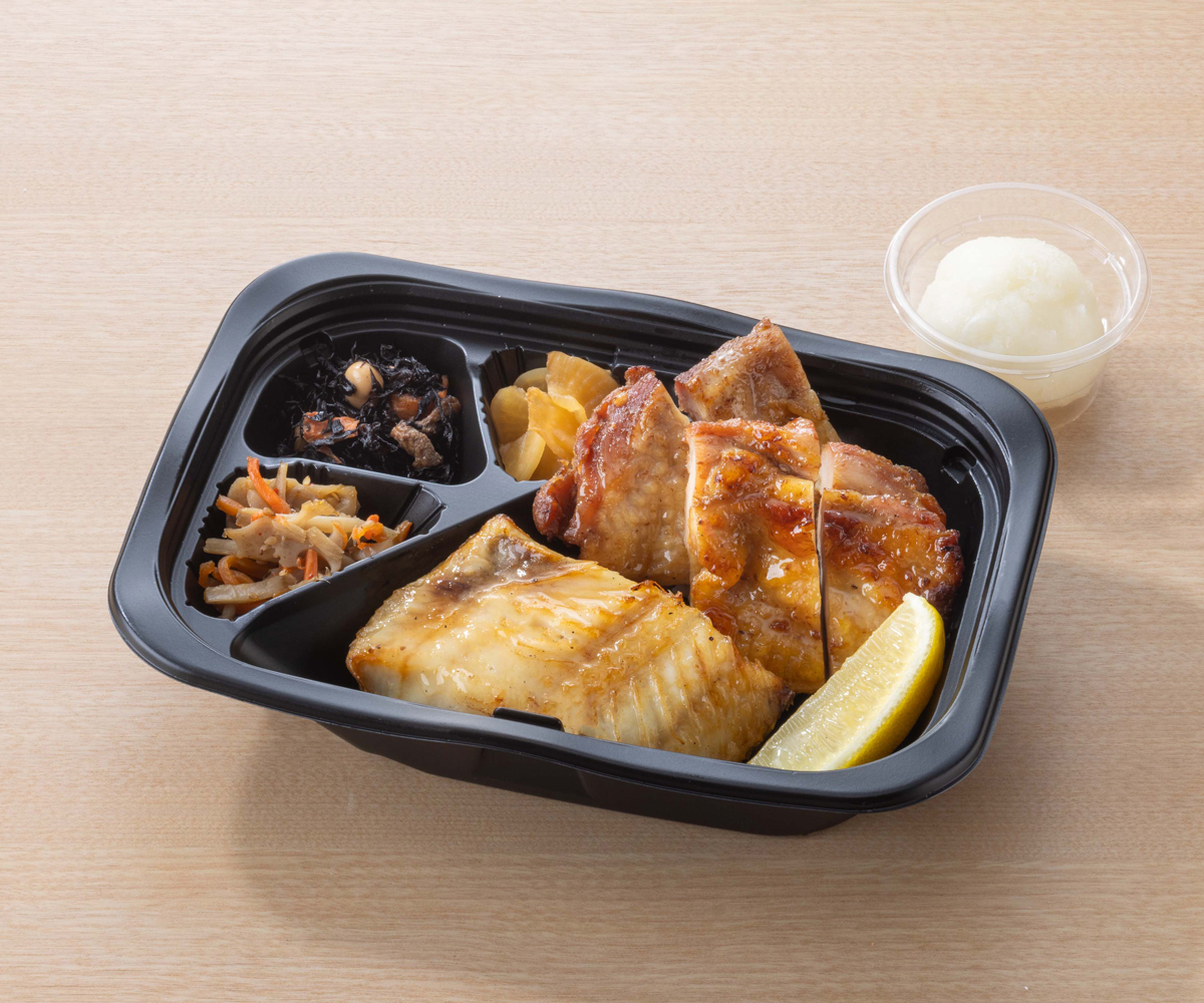 大戸屋 ほっけともろみチキン単品