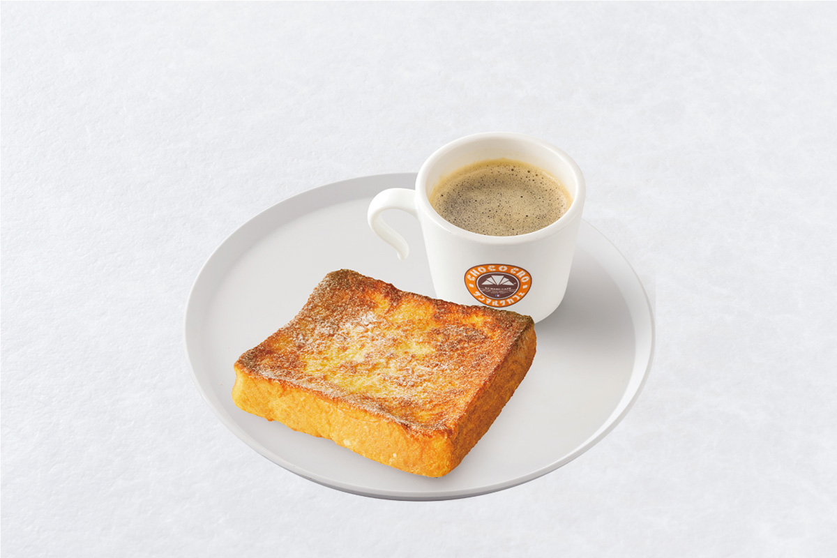 サンマルクカフェ フレンチトースト メープルソース添えセット