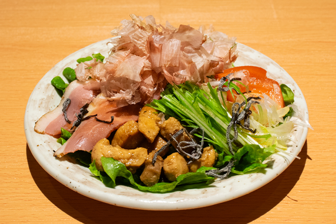 てけてけ てけてけサラダ～山わさびドレッシング～