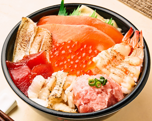 魚丼 デリシャス丼(159)
