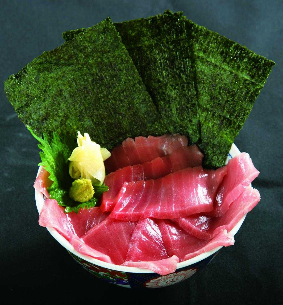 マルサ水産 本まぐろ 中トロ丼