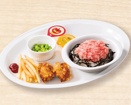 夢庵 お子様ねぎとろ丼