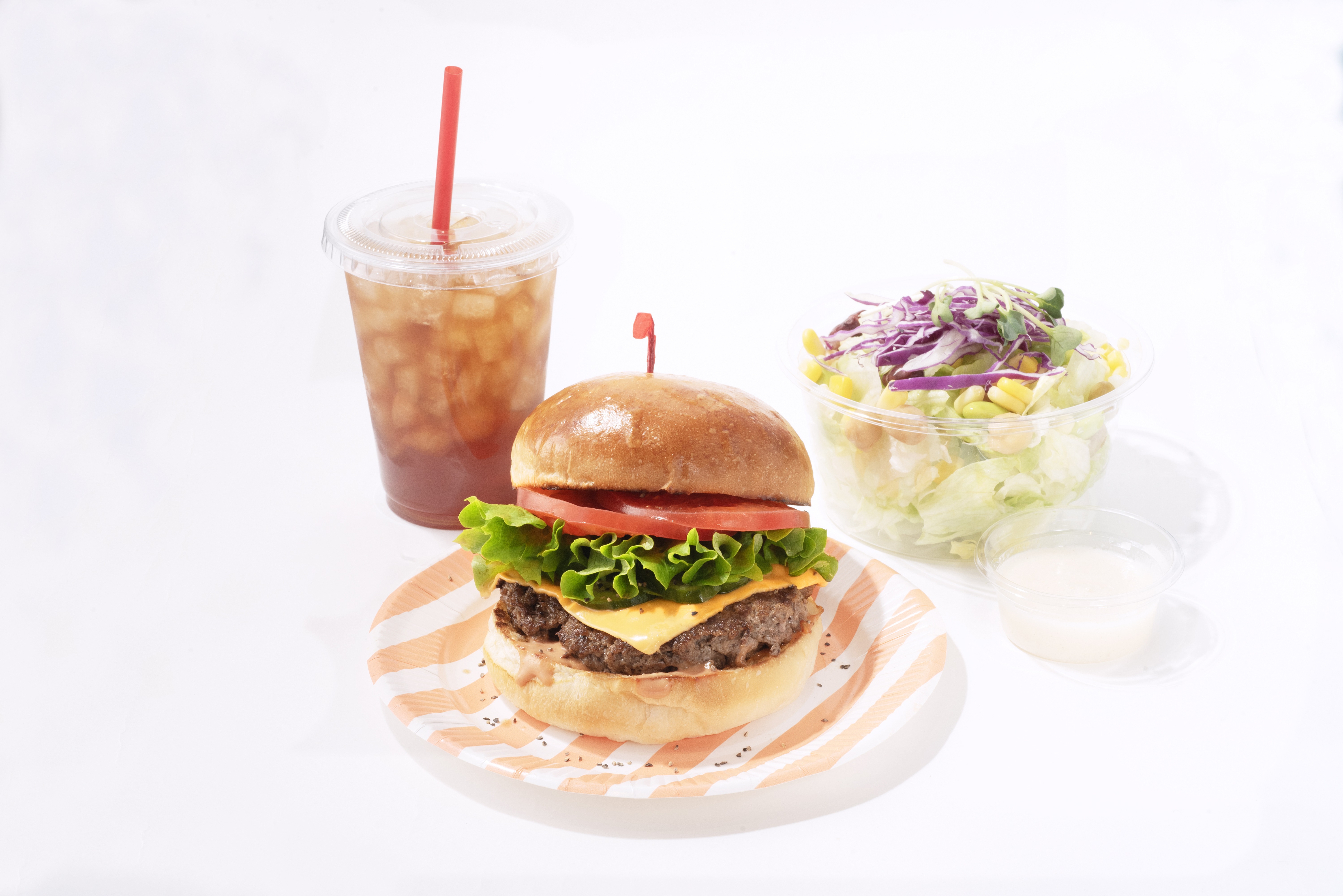 JB's TOKYO 【100%レタトマチーズバーガー★サラダセット】/The 100%Cheeseburger w/ Lettuce ＆ Tomato ★Salad COMBO