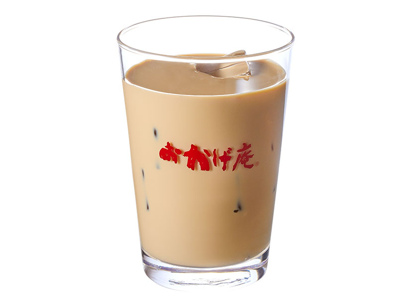 おかげ庵 アイスカフェオーレ