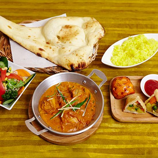 ナマステ食堂 よくばりセット(1名様セット) Greedy Set (Serves 1)