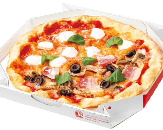 ジョリーパスタ 【226】ピッツァ・ハーフ＆ハーフ プレミアムマルゲリータ＆ボスカイオーラ