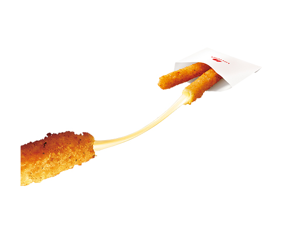 ロッテリア のびーるチーズスティック (2本入り) Stretchy Cheese Sticks (2 Pieces)