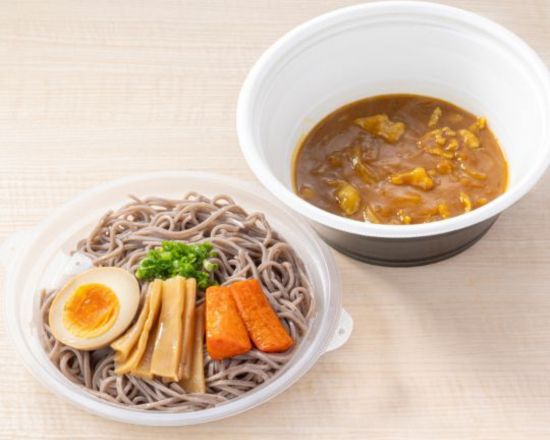 から好し ”室蘭”カレーラーメン風 スパイシーつけ汁蕎麦