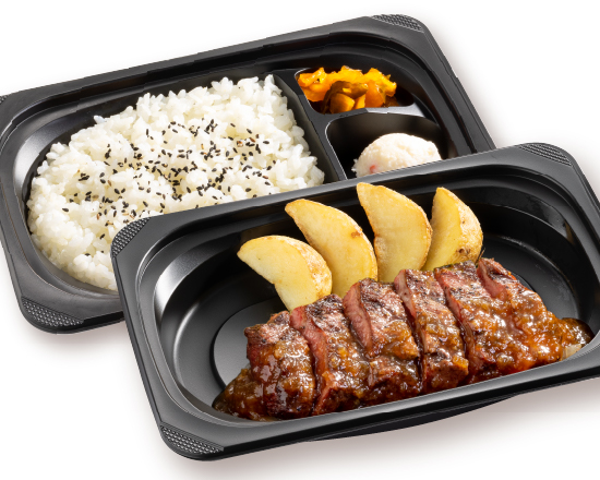 ステーキガスト 熟成みすじステーキ約150g弁当