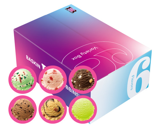 サーティワンアイスクリーム バラエティボックス レギュラー6個 Bセット