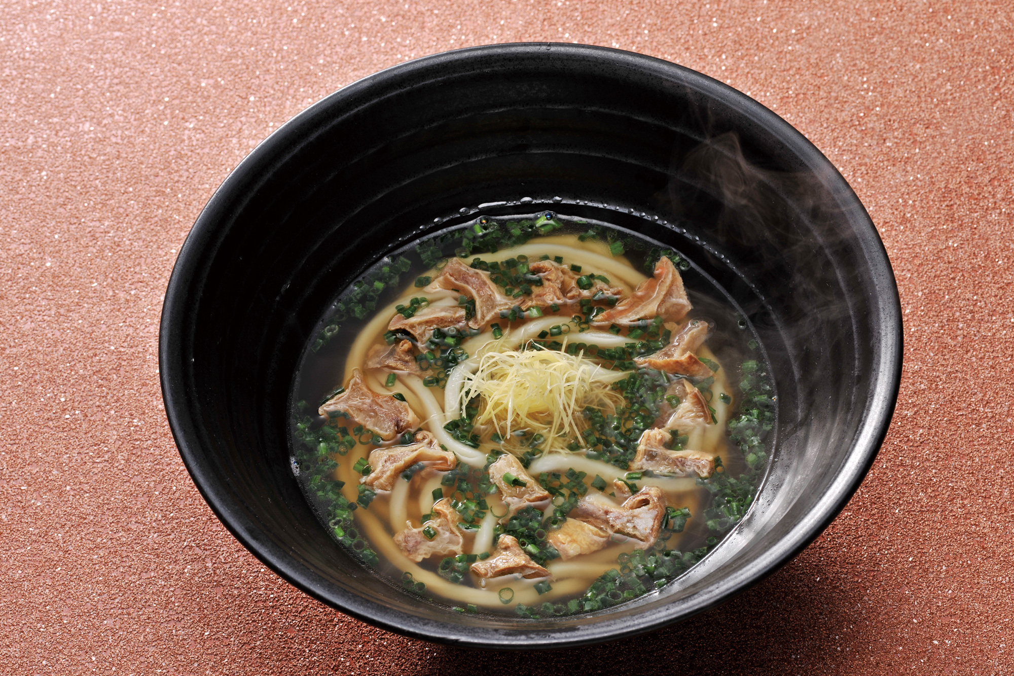 つるとんたん人気No.2 脂かすのおうどん