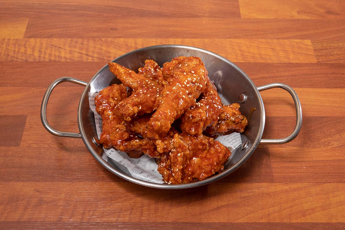 ネネチキン ハーフヤンニョムチキン/Half Size-Spicy Korean Chicken/반마리 양념치킨