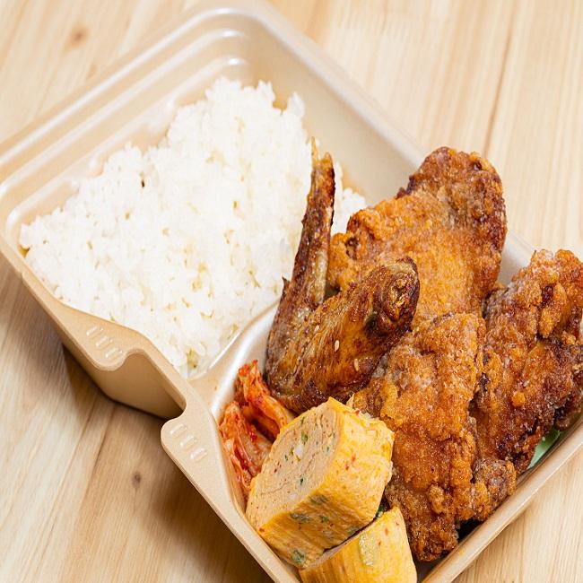 赤から デラックスから揚げ弁当