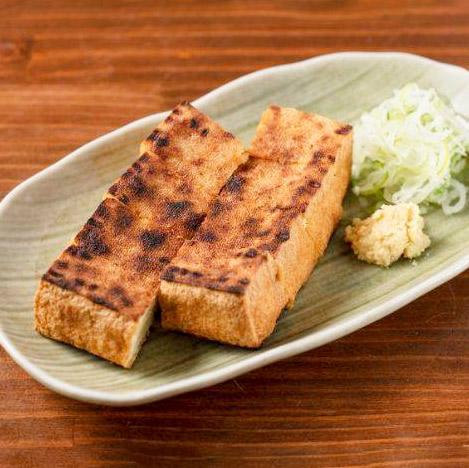 もつ焼きばん 焼き厚揚げ