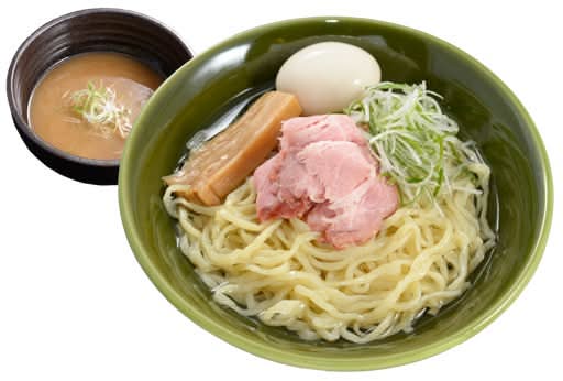 焼きあご塩らー麺 たかはし 味玉昆布水つけ麺