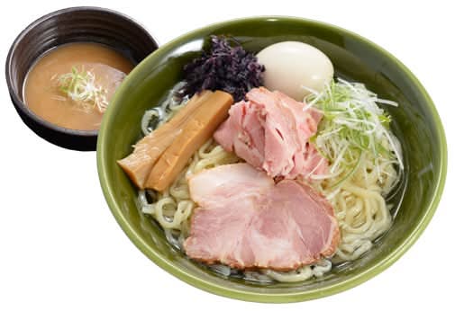 焼きあご塩らー麺 たかはし 特製昆布水つけ麺