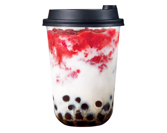 ファーストキッチン 台湾タピオカ贅沢ストロベリーラテ