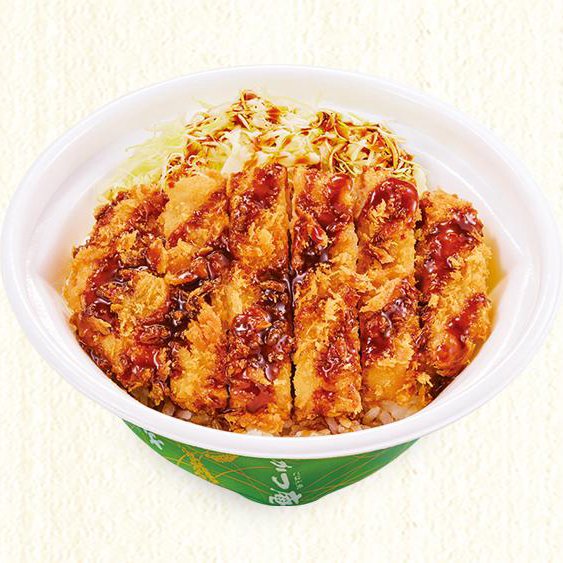 かつ庵 チキンソースかつ丼 Chicken Cutlet Rice Bowl with Japanese Brown Sauce