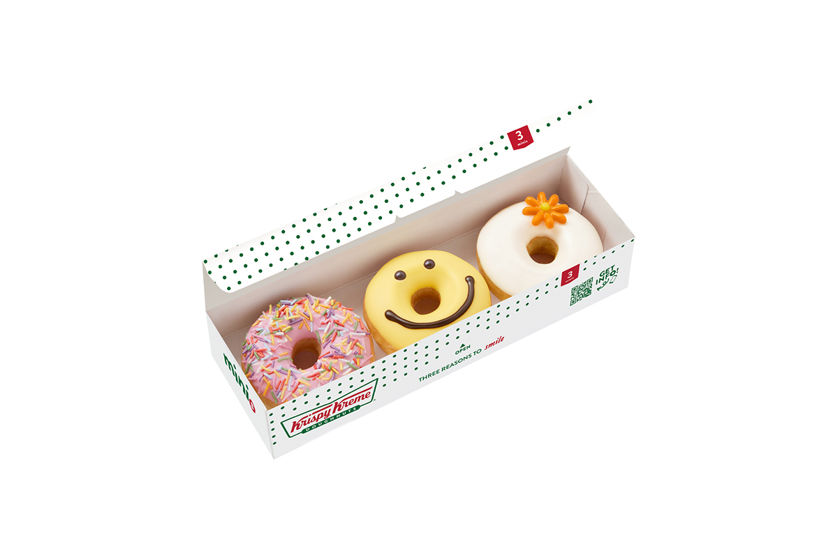 クリスピー・クリーム・ドーナツ スプリング ミニミニ ボックス(3個)