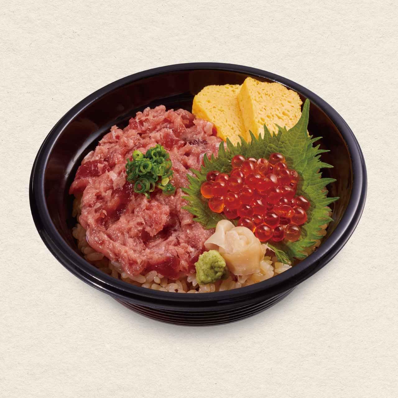 海鮮三崎港 天然インドまぐろねぎとろいくら丼